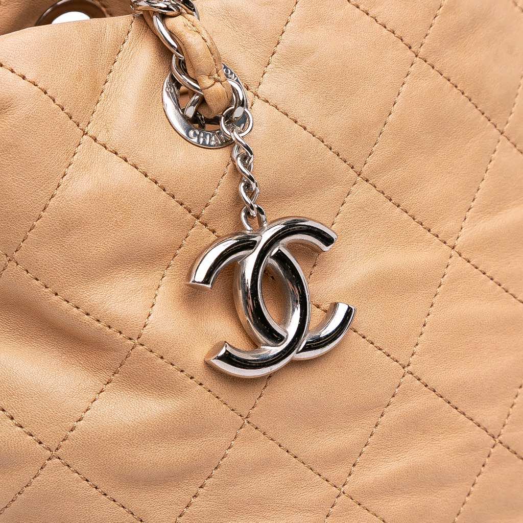 Chanel Large Quilted Iridescent Calfskin VIP Tote - Image 10