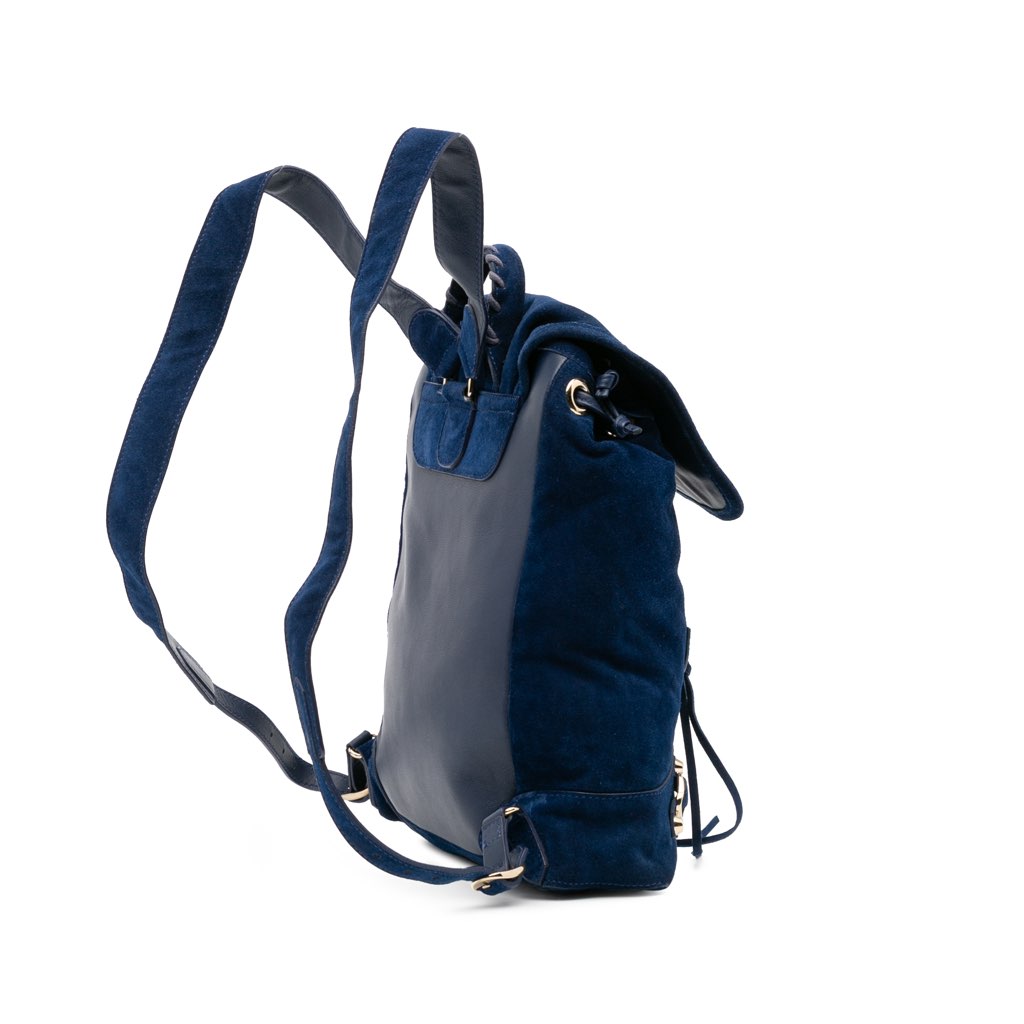 Balenciaga Baby Daim Suede Motocross Classic Traveler Backpack - 2