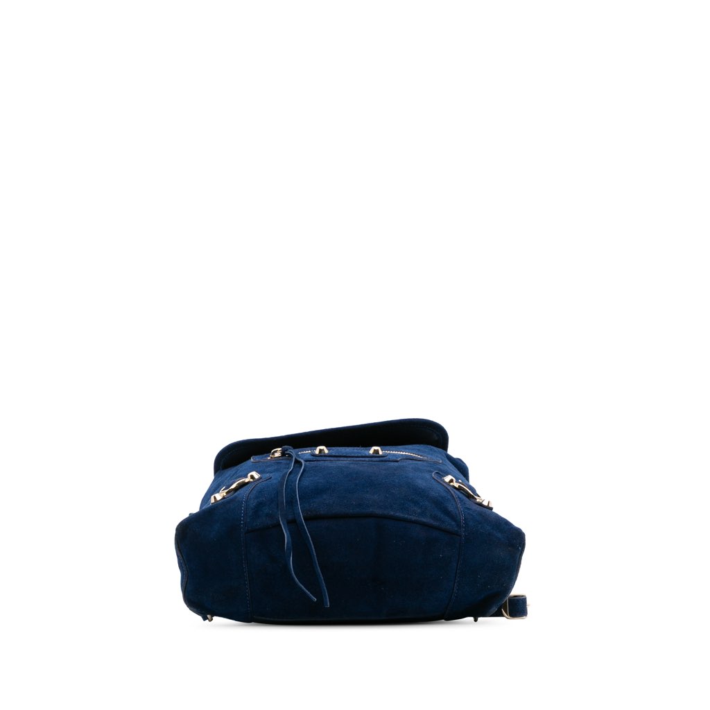 Balenciaga Baby Daim Suede Motocross Classic Traveler Backpack - 3