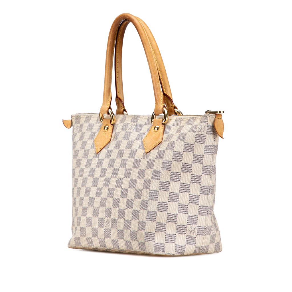 Louis Vuitton Damier Azur Saleya PM - Back view