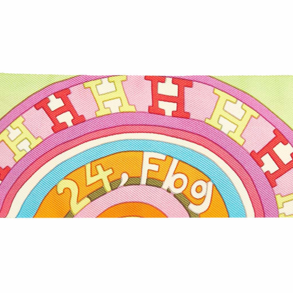 Hermès Tohu Bohu Silk Twilly Scarf - Image 6