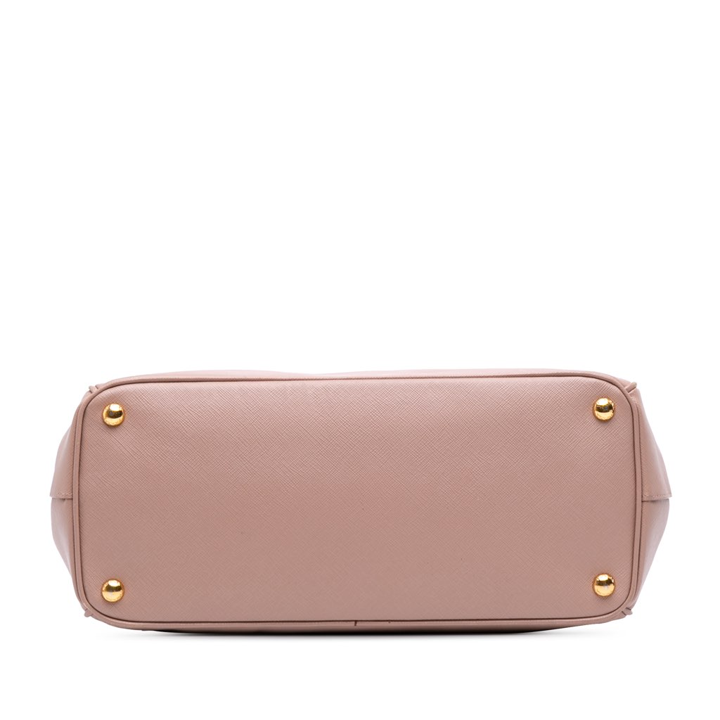 Prada Medium Saffiano Lux Galleria Double Zip Satchel - 3