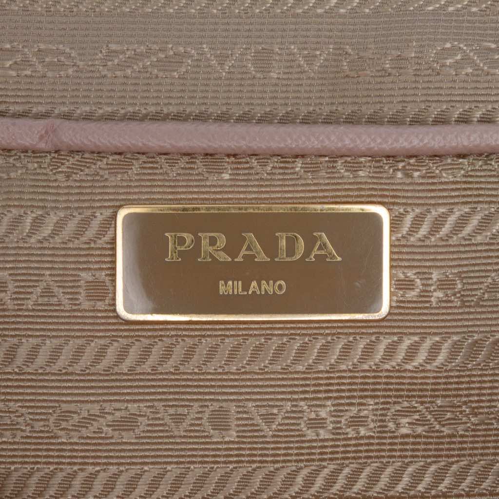 Prada Medium Saffiano Lux Galleria Double Zip Satchel - 5