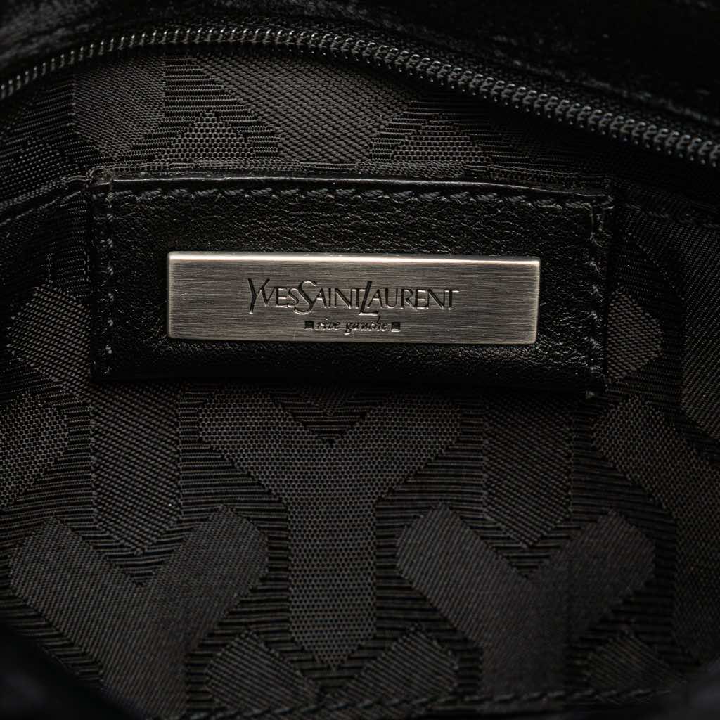 Yves Saint Laurent Velvet Shoulder Bag - Detail 1
