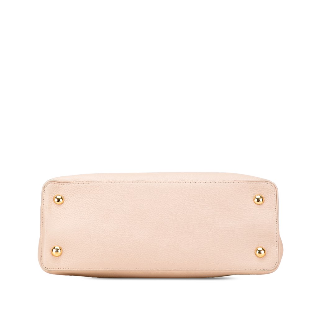 Louis Vuitton Taurillon Studdy Capucines MM - Image 6