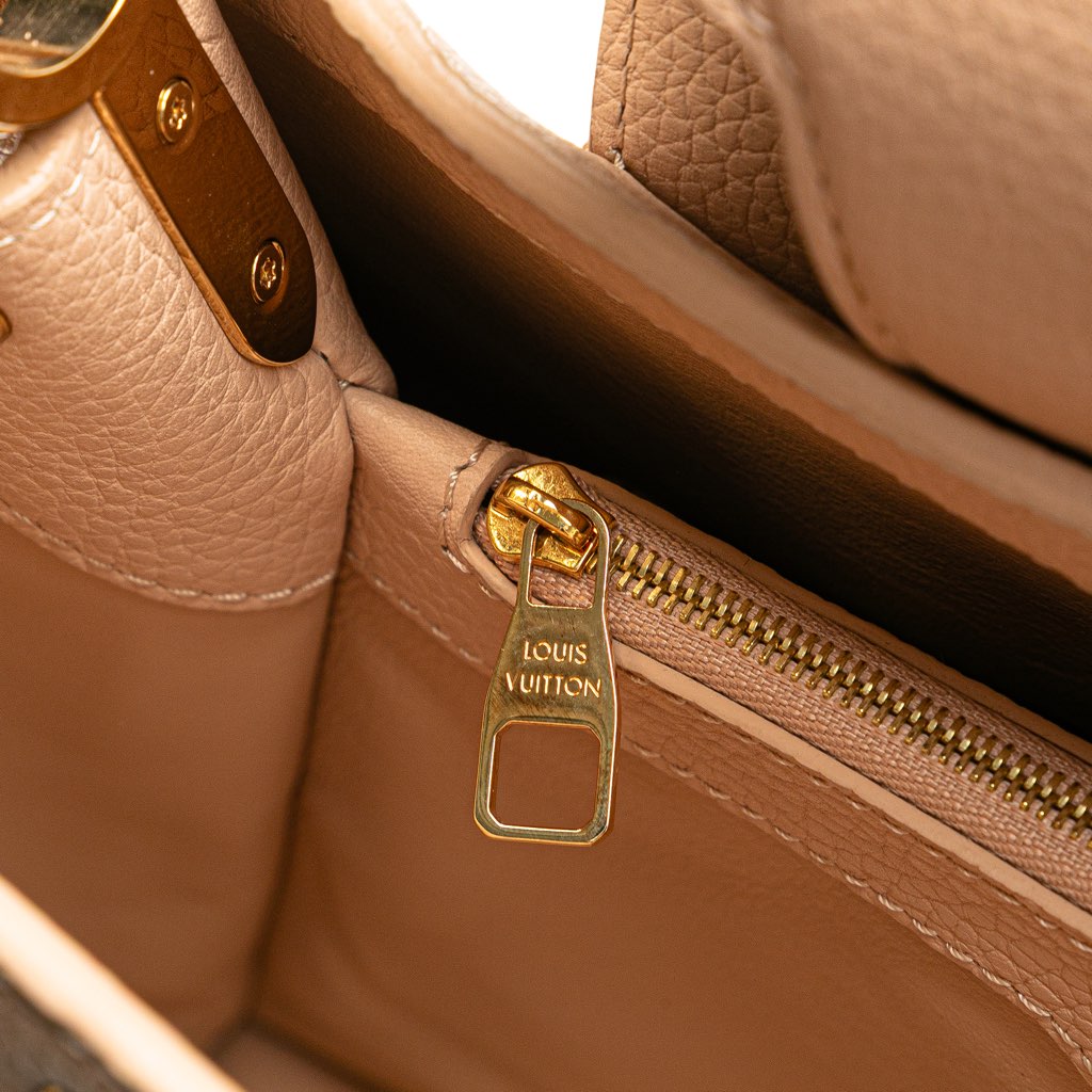 Louis Vuitton Taurillon Studdy Capucines MM - Detail 2