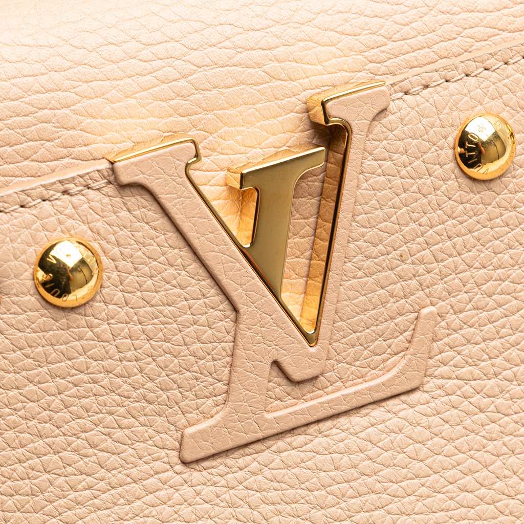 Louis Vuitton Taurillon Studdy Capucines MM - Image 10