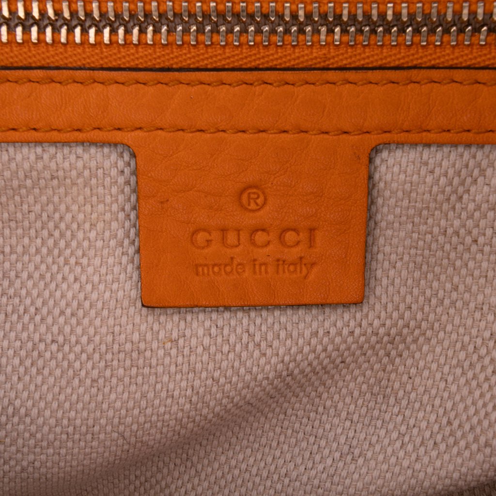 Gucci Small Leather Soho Cellarius Satchel - 5