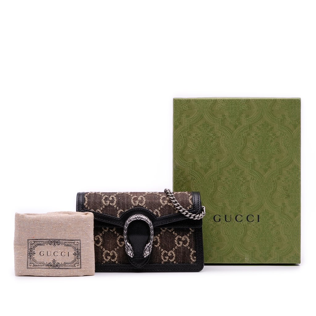 Gucci Mini GG Denim Dionysus Crossbody - Image 14