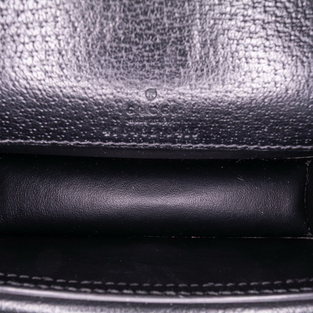 Gucci Mini GG Denim Dionysus Crossbody - Side view