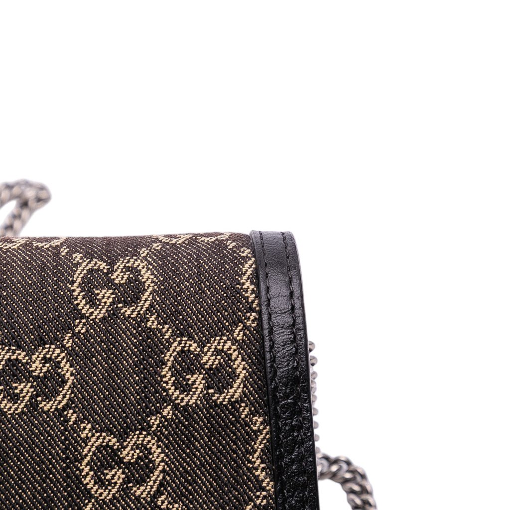 Gucci Mini GG Denim Dionysus Crossbody - Image 12