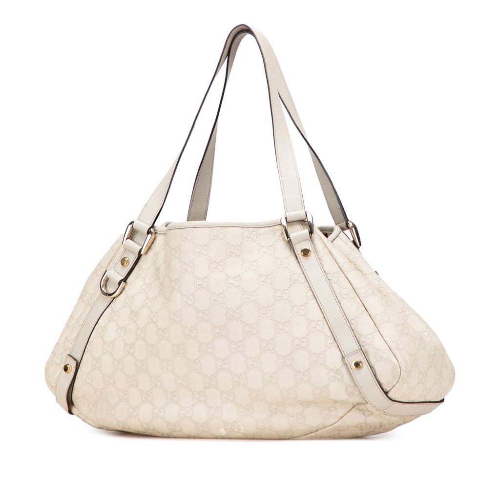 Gucci Medium Guccissima Abbey D Ring Tote - Back view