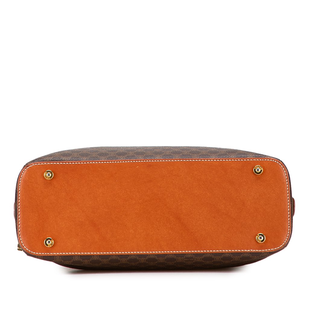 Celine Macadam Coated Canvas Dome Handbag - 3