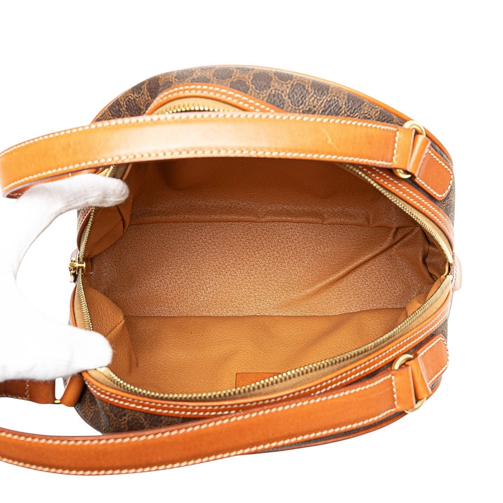 Celine Macadam Coated Canvas Dome Handbag - 4