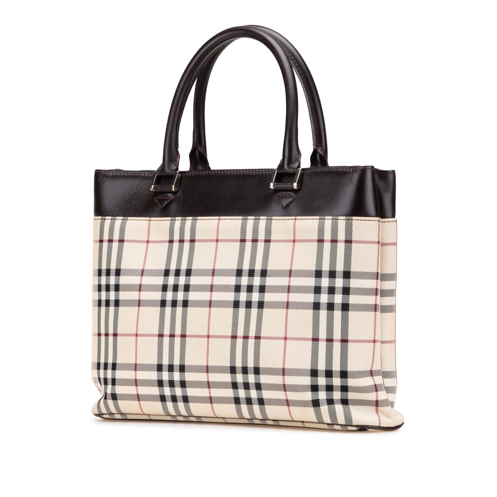 Burberry House Check Canvas Tote - 2
