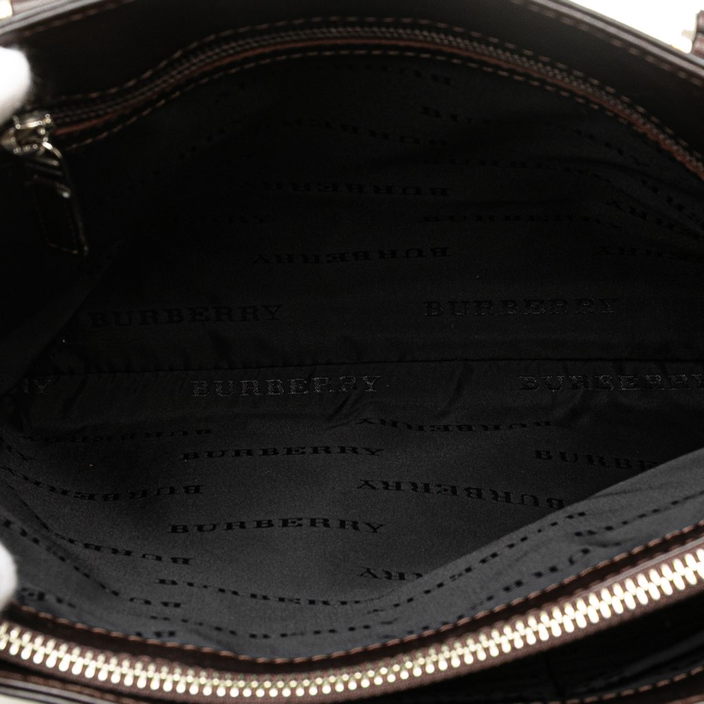 Burberry House Check Canvas Tote - 4