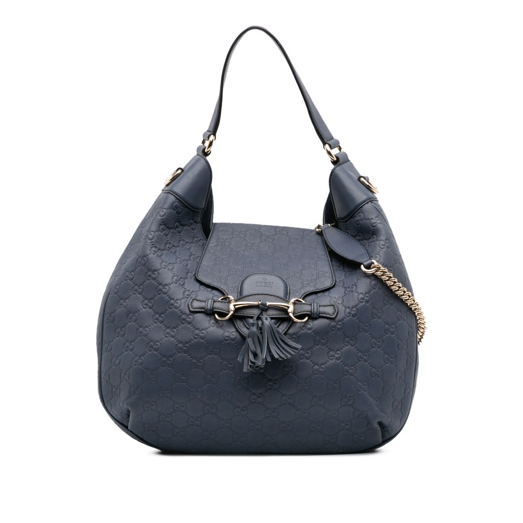 Gucci Medium Guccissima Emily Satchel
