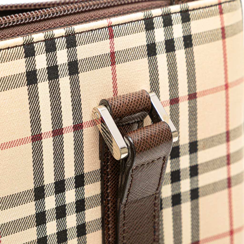 Burberry House Check Canvas Tote - Image 12