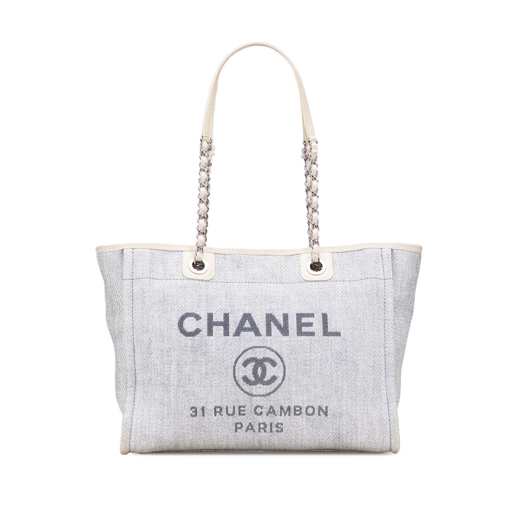 Chanel Small Denim Deauville Tote