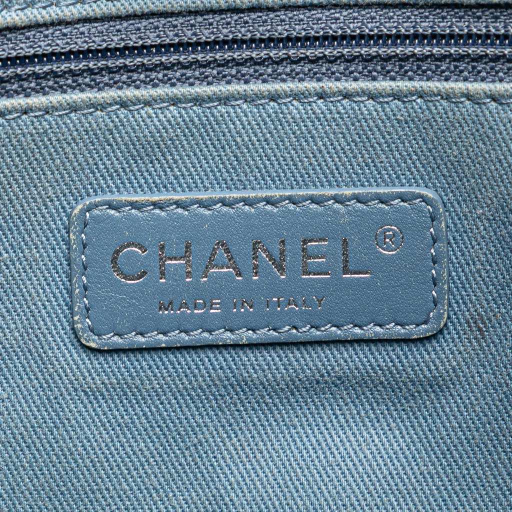Chanel Small Denim Deauville Tote - 5