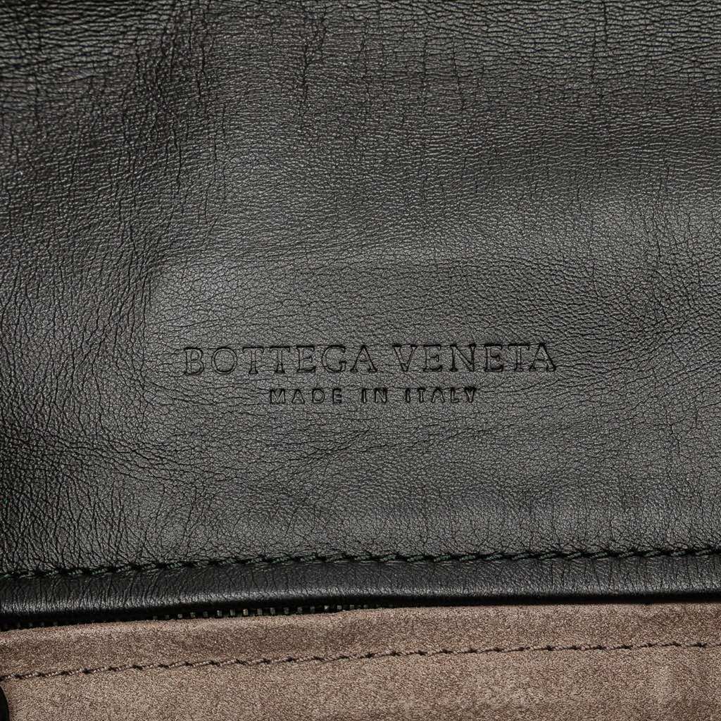 Bottega Veneta Nappa Intrecciato Flap Crossbody - Side view