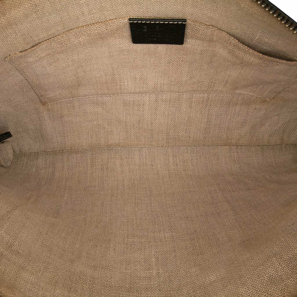 Gucci Calfskin Bamboo Tassel Clutch - 4