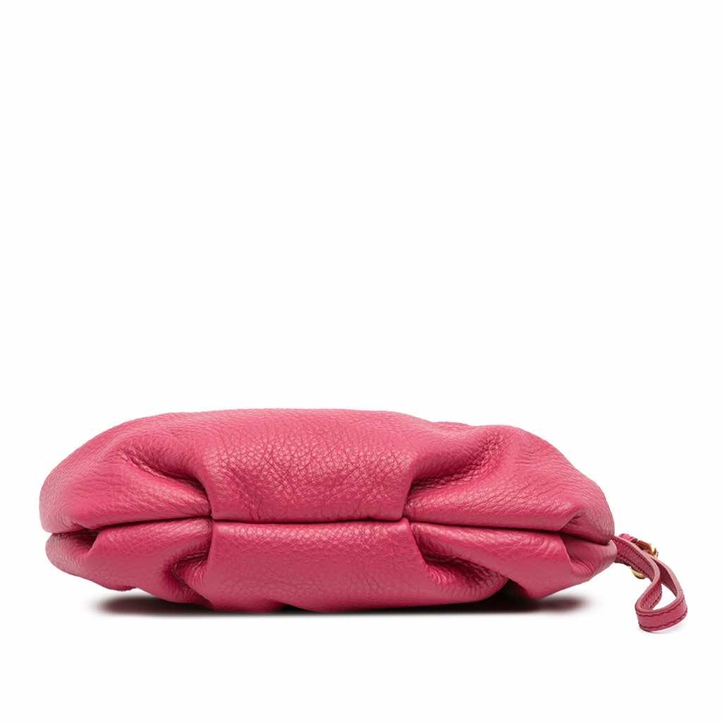 Prada Vitello Daino Wristlet Clutch - 3