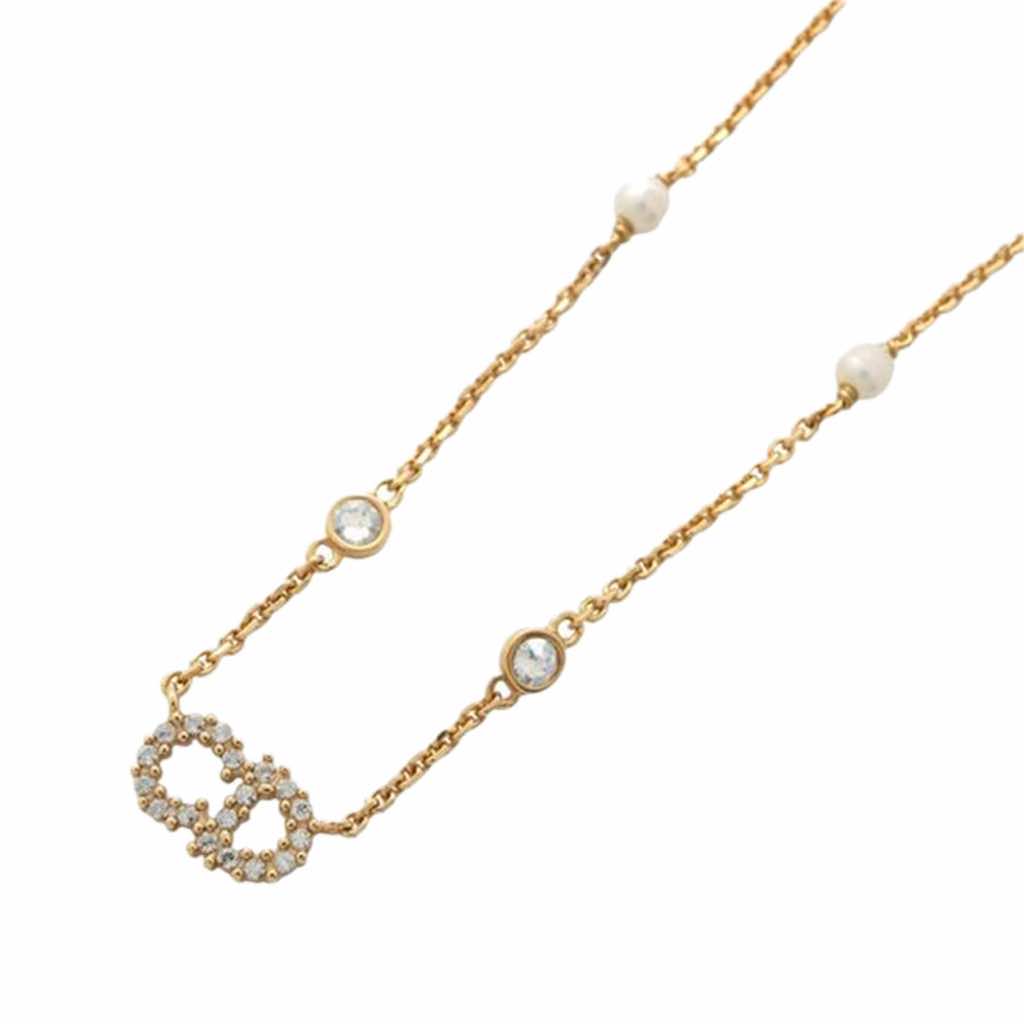 Dior Gold Plated Clair D Lune Necklace - 2