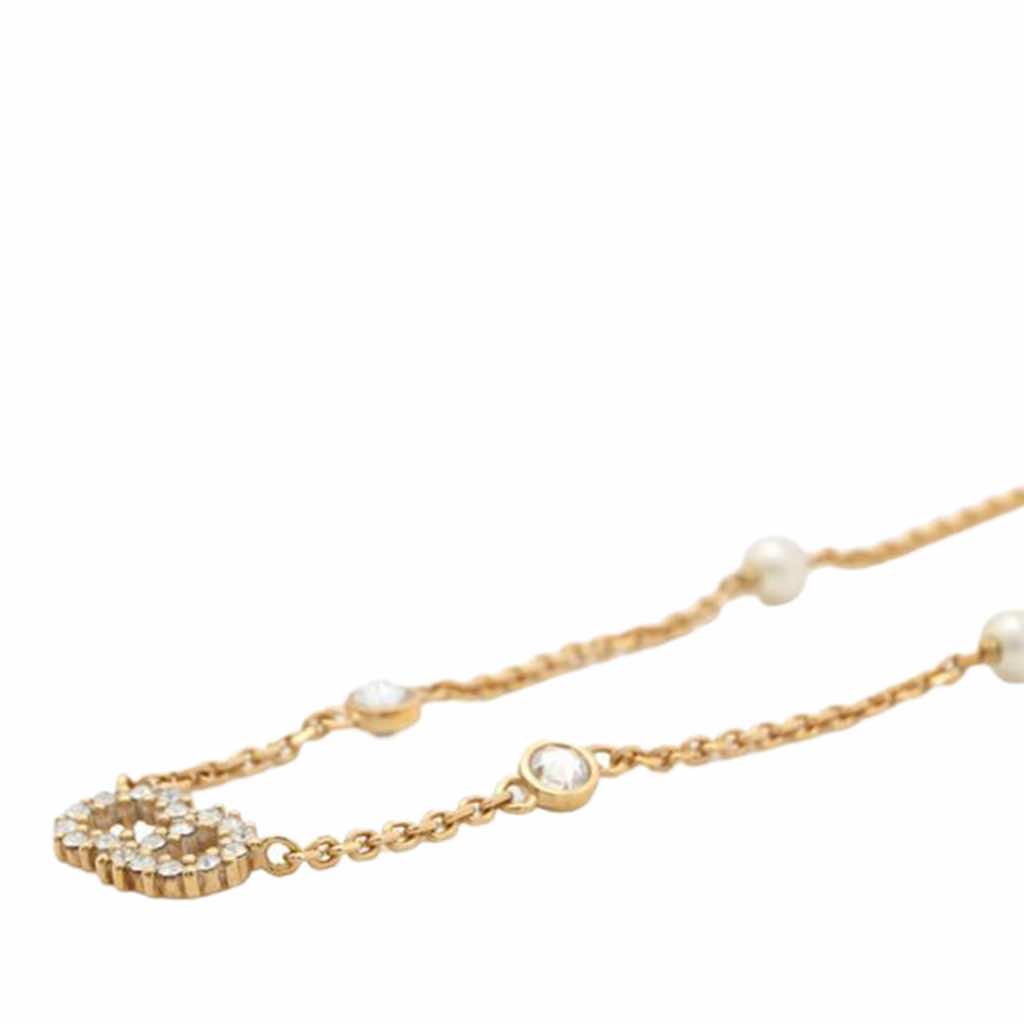 Dior Gold Plated Clair D Lune Necklace - 3