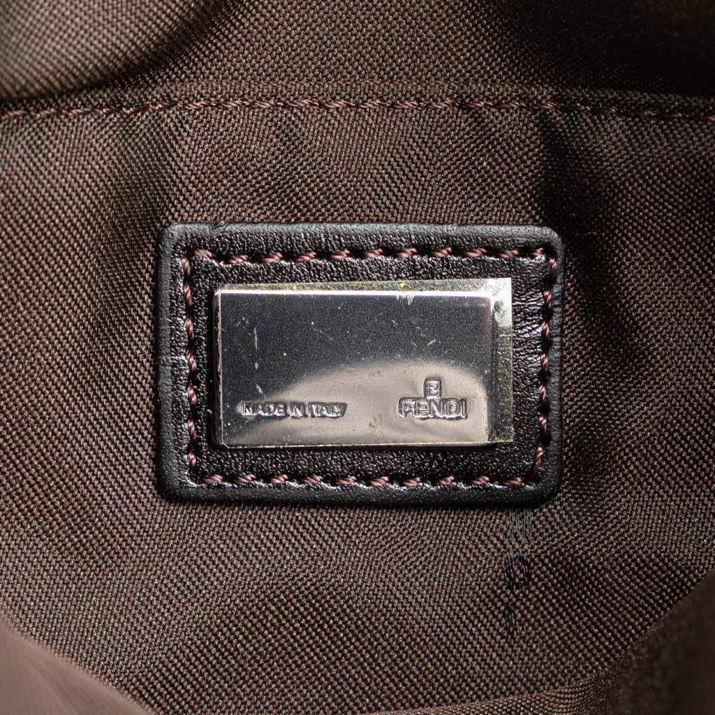 Fendi Zucchino Canvas Crossbody - Side view