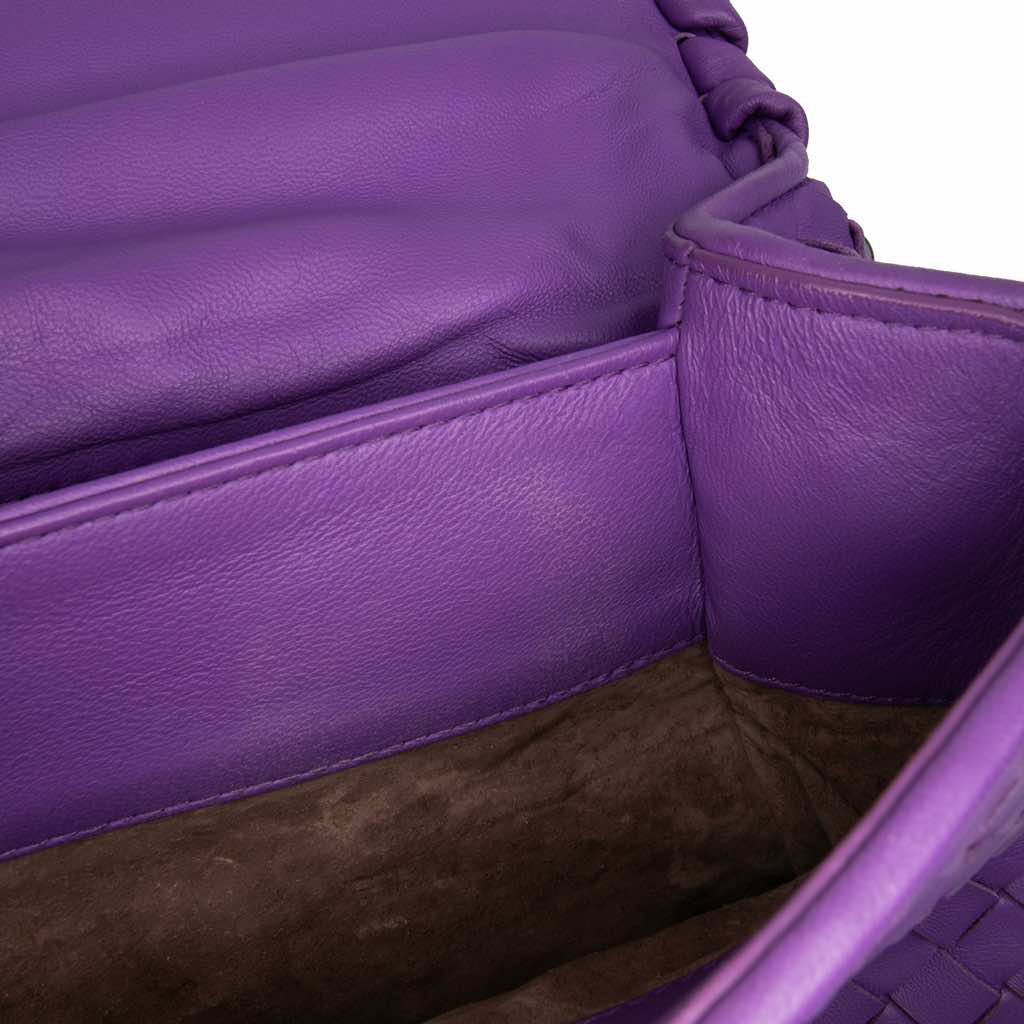 Bottega Veneta Small Nappa Intrecciato Olimpia Crossbody - Image 10