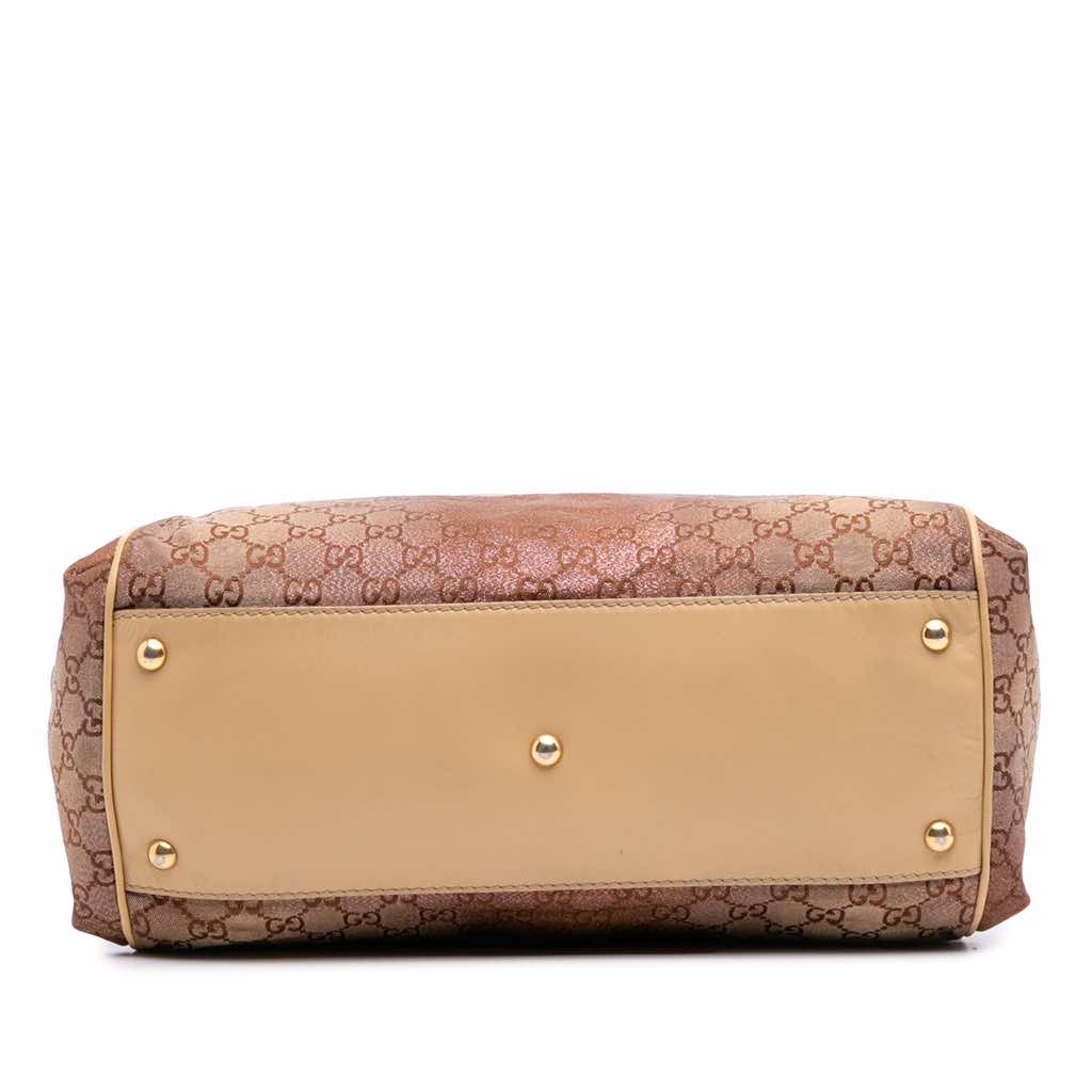 Gucci Medium GG Lurex Scarlett Satchel - Image 6