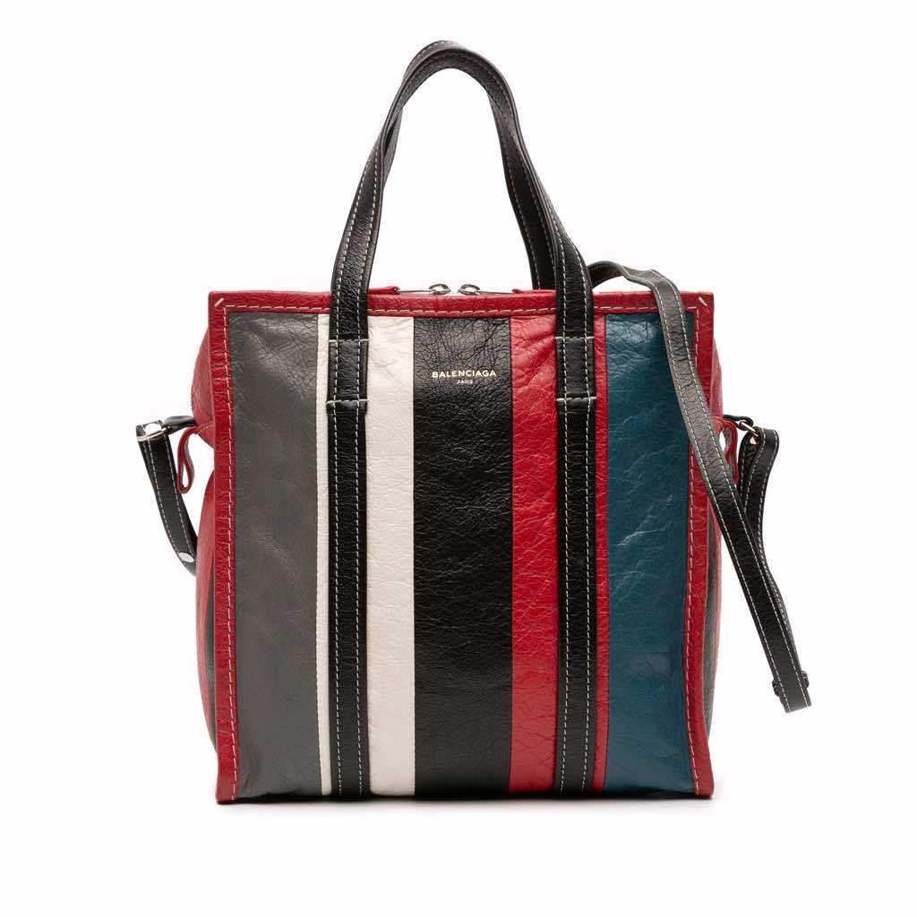 Balenciaga S Lambskin Bazar Shopper Satchel