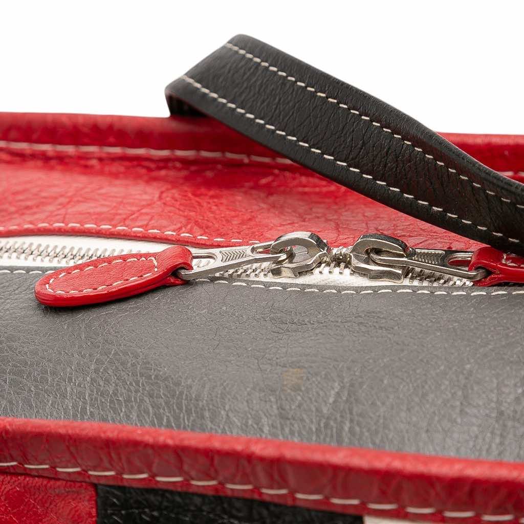 Balenciaga S Lambskin Bazar Shopper Satchel - Image 10