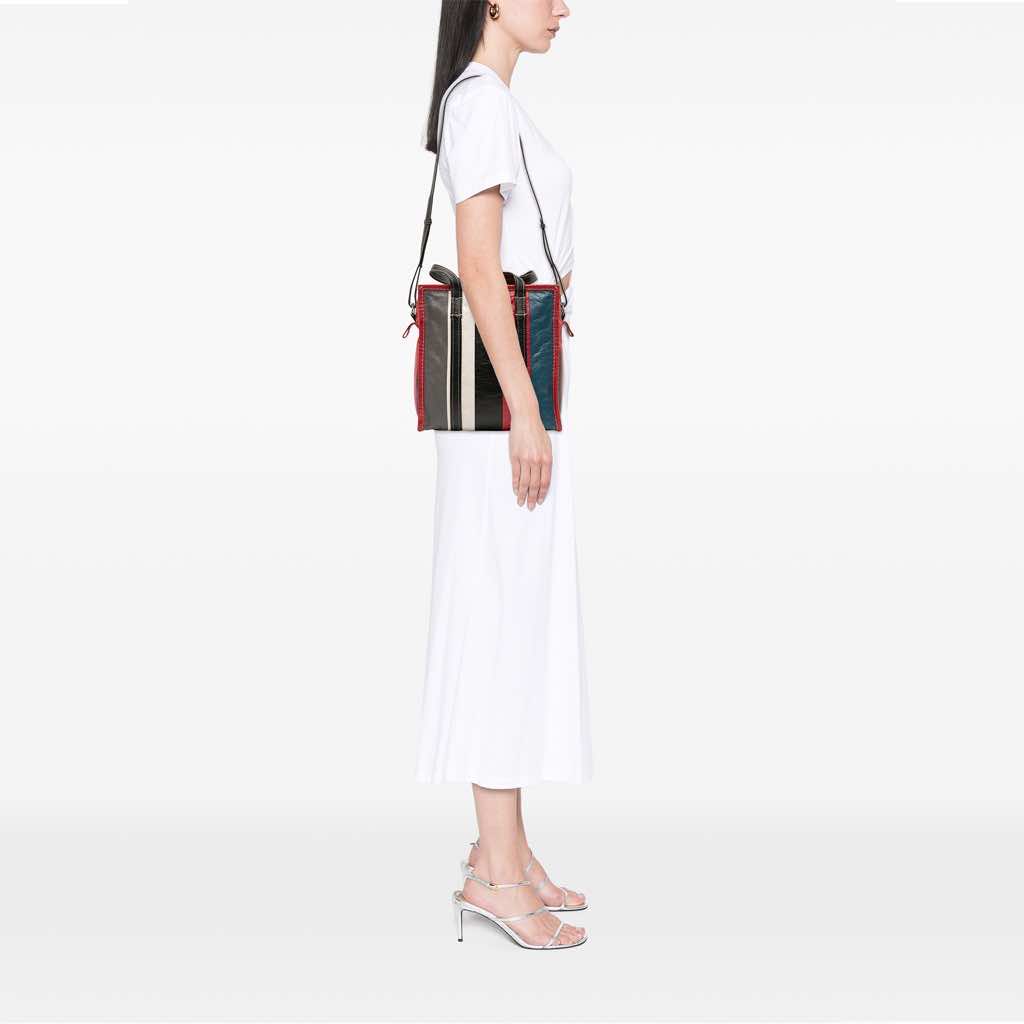 Balenciaga S Lambskin Bazar Shopper Satchel - Image 11