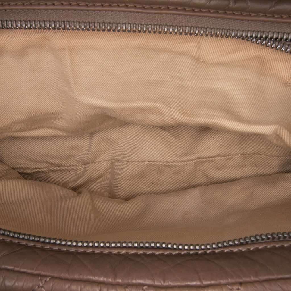 Chanel Distressed Lambskin Lady Braid Bowler Bag - Detail 1