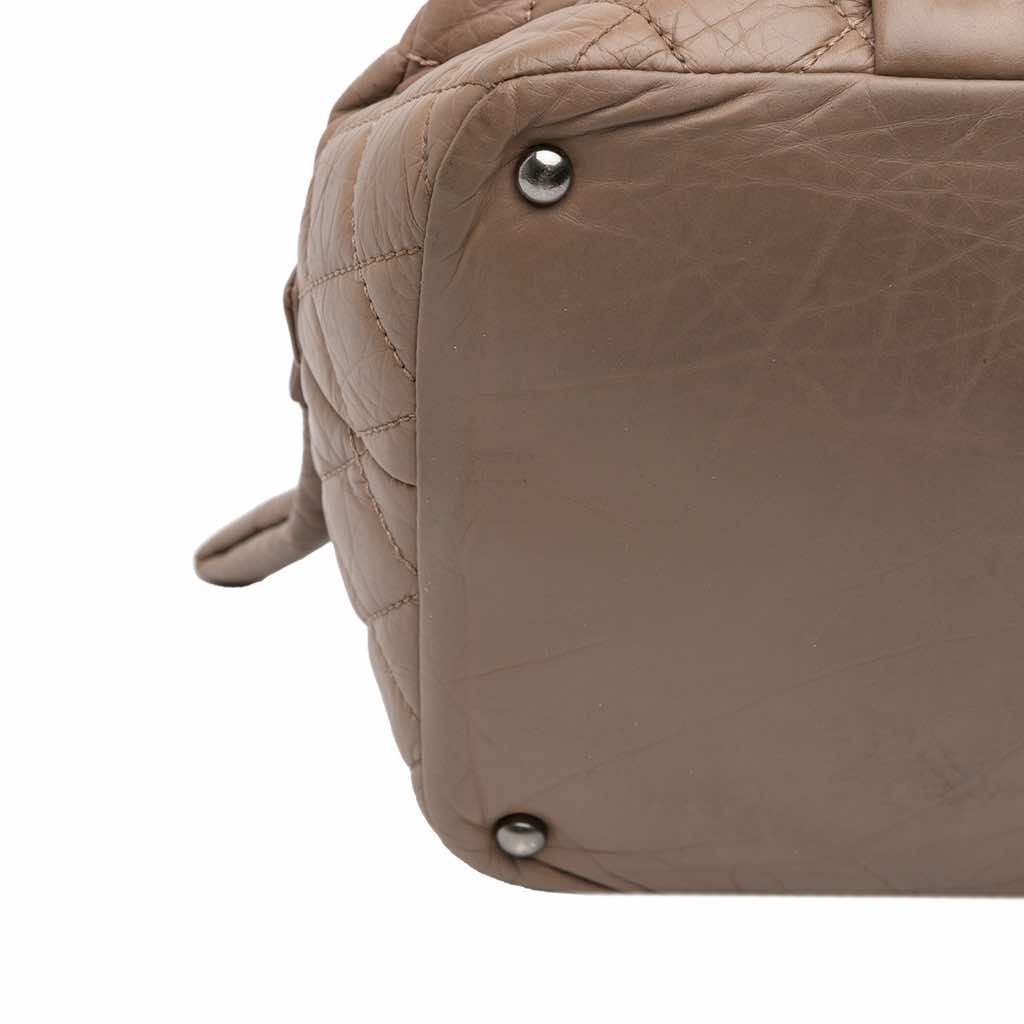 Chanel Distressed Lambskin Lady Braid Bowler Bag - Image 11