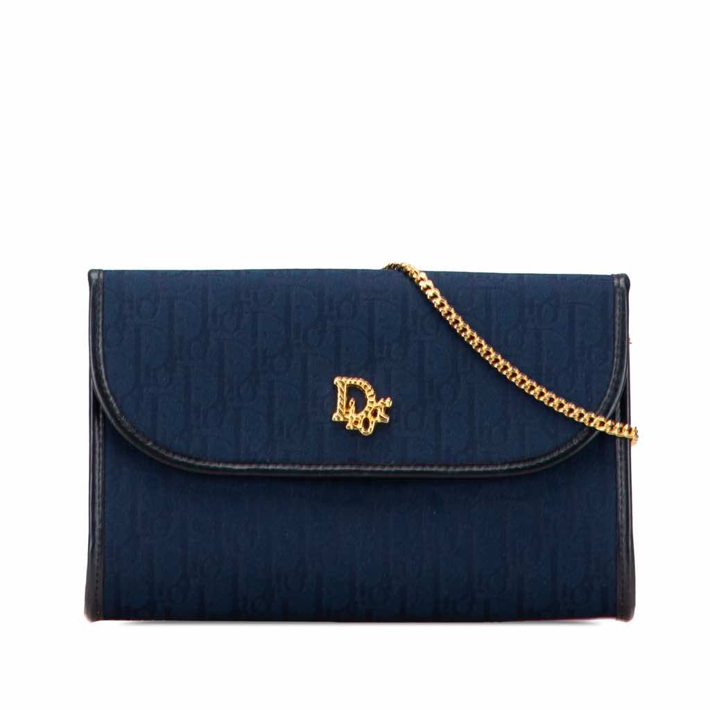 Dior Diorissimo Trotter Canvas Chain Crossbody