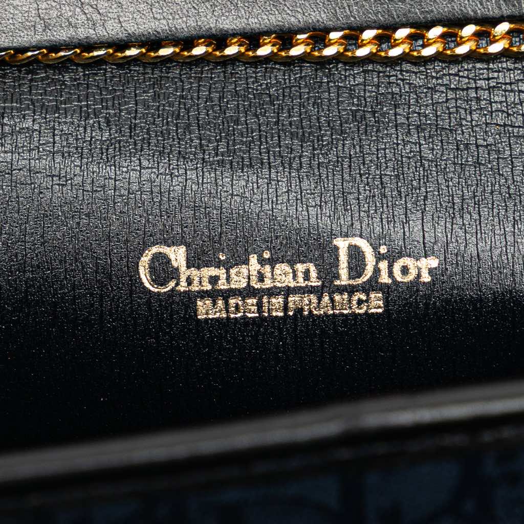 Dior Diorissimo Trotter Canvas Chain Crossbody - Side view