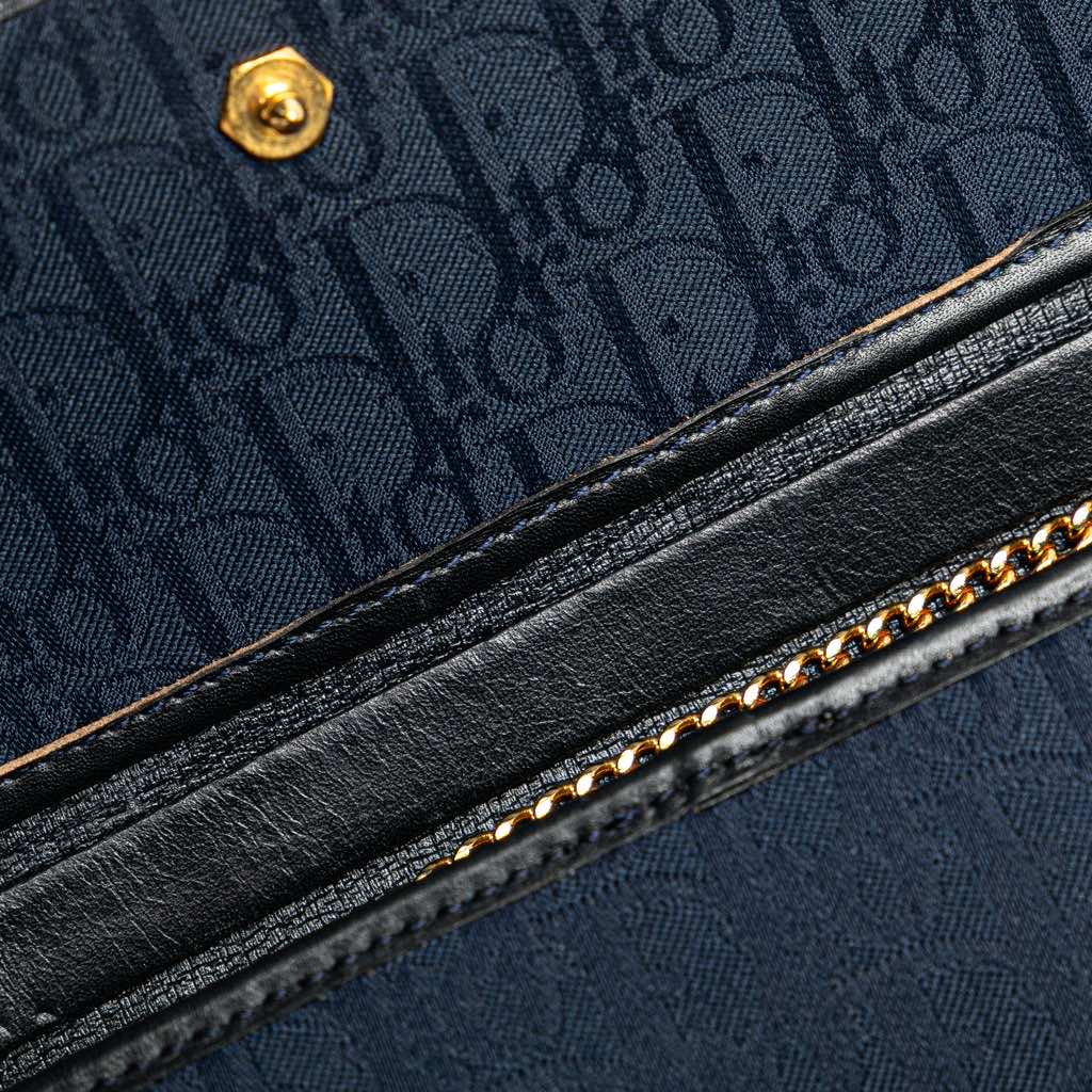 Dior Diorissimo Trotter Canvas Chain Crossbody - Image 11