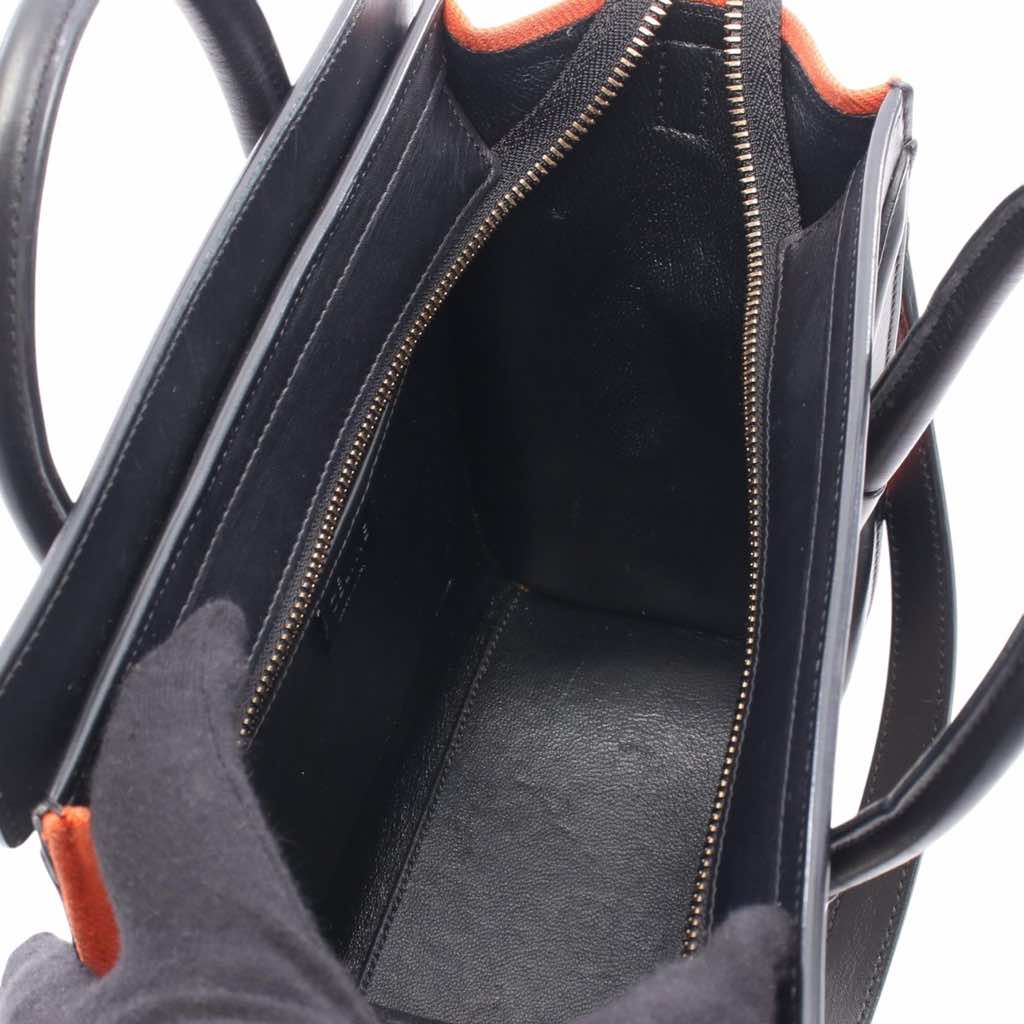 Celine Nano Tricolor Canvas and Leather Luggage Tote - 3