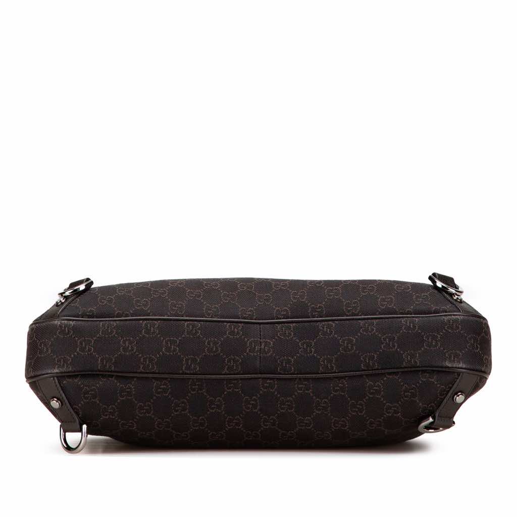 Gucci GG Denim Abbey D Ring Shoulder Bag - 3