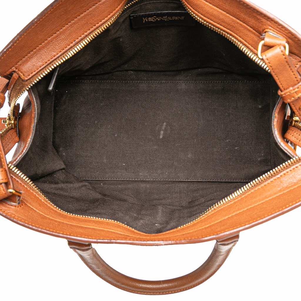 Yves Saint Laurent Small Sheepskin Cabas Chyc Satchel - 4