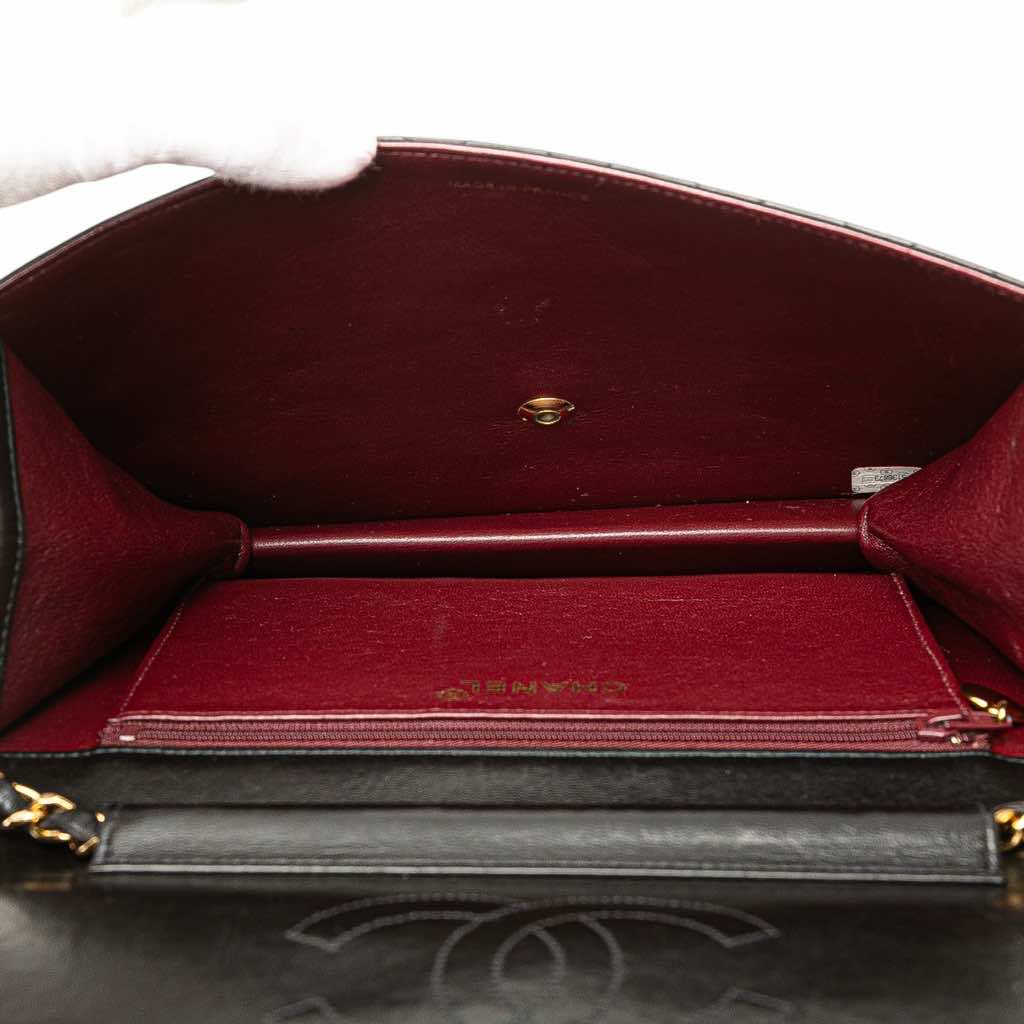 Chanel Medium CC Quilted Lambskin Half Single Flap - 4