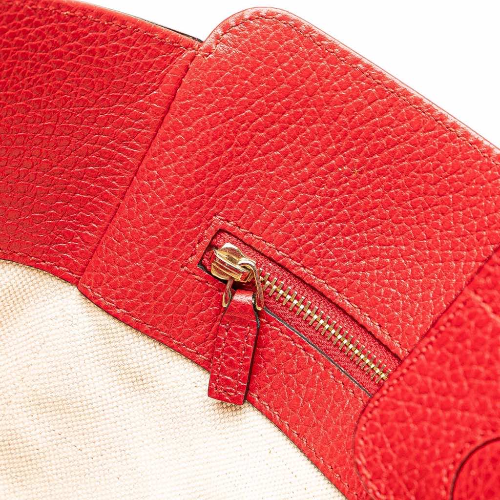 Gucci Medium Dollar Calfskin Swing Tote - Detail 1