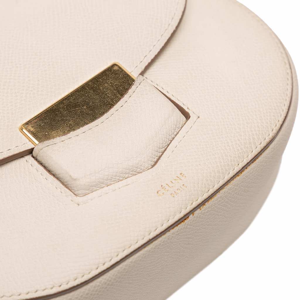 Celine Small Grained Calfskin Trotteur Crossbody - Detail 2