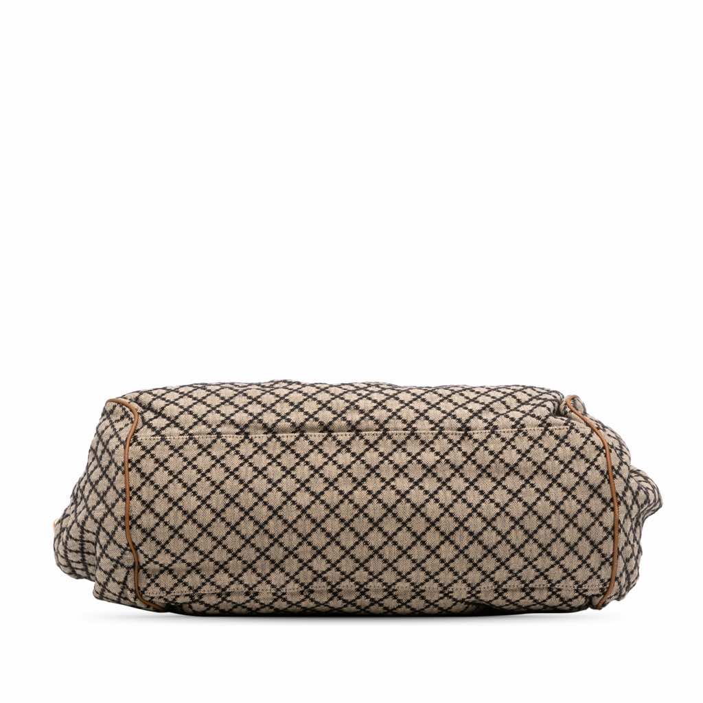 Gucci Diamante Canvas Sukey Satchel - Image 6
