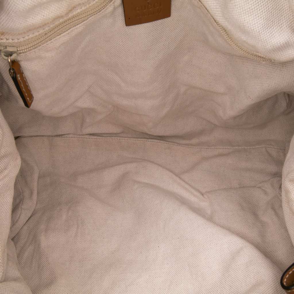 Gucci Diamante Canvas Sukey Satchel - 4