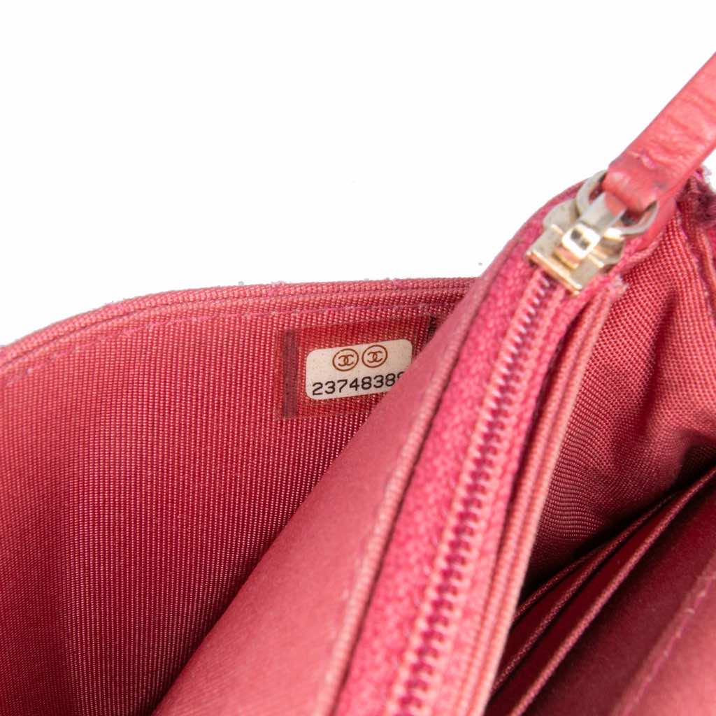 Chanel CC Tweed Wallet On Chain - Detail 1