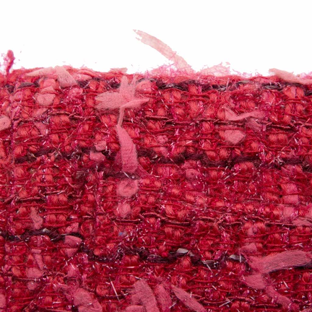 Chanel CC Tweed Wallet On Chain - Image 12